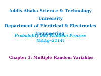 03-Multiple Random Variables-II.ppt